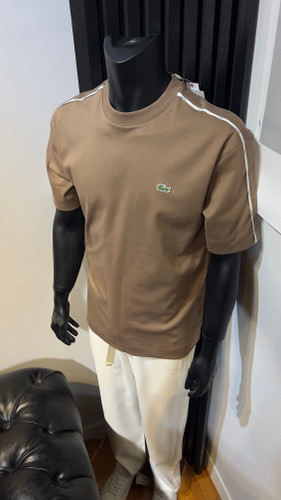 تیشرت کرم لاگوست مستر کوالیتی