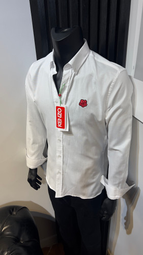 پیراهن سفید کنزو مستر کوالیتی